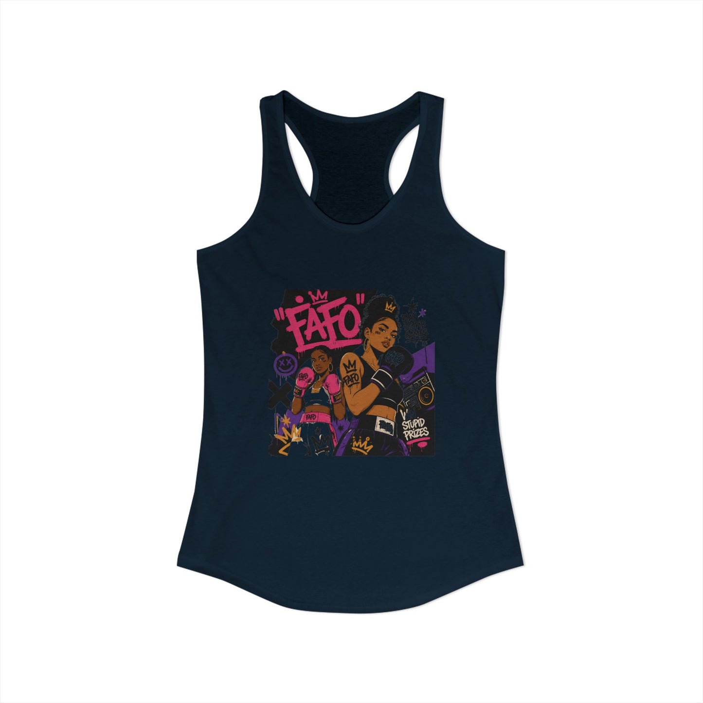 Women's sexy sassy FAFO Racerback Tank