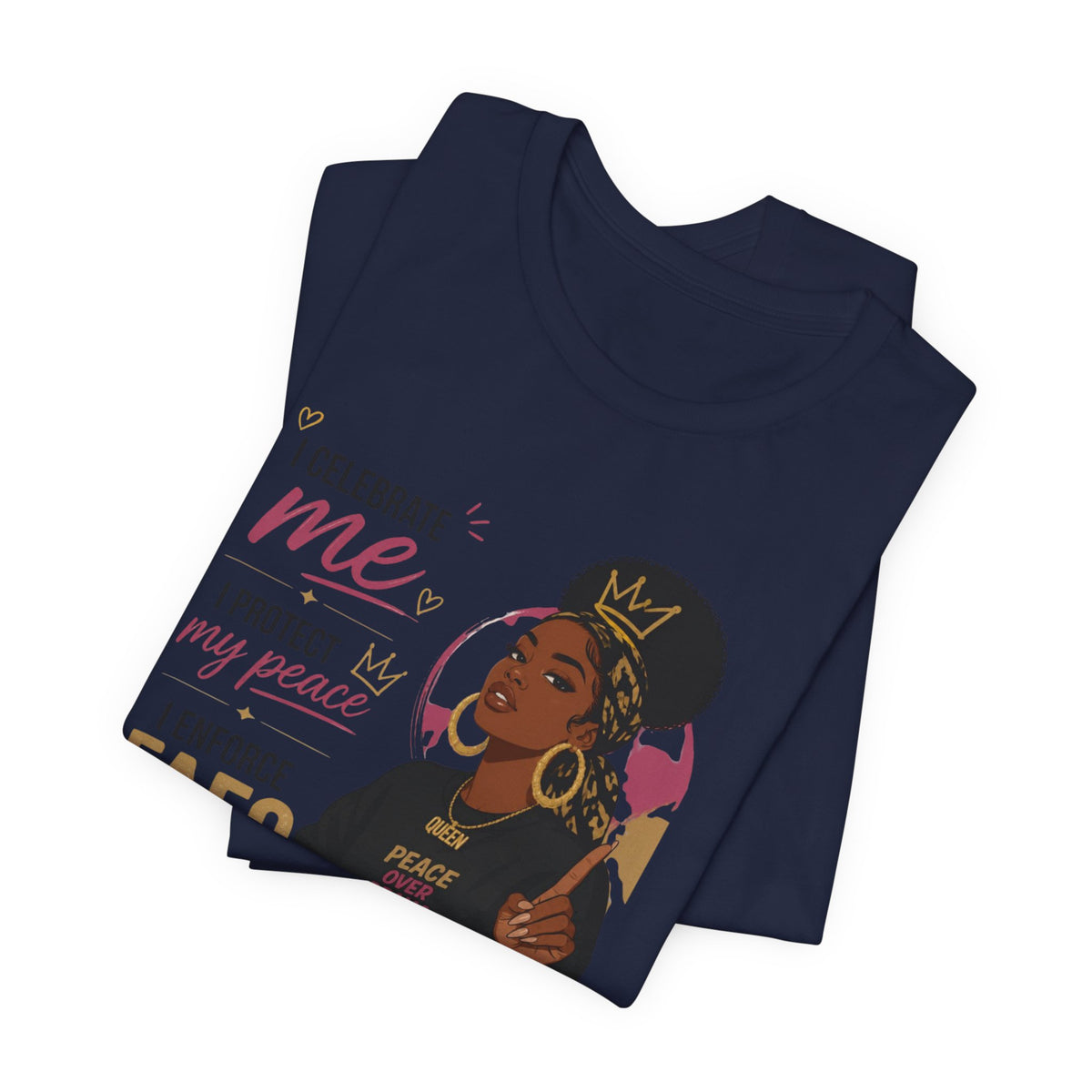 FAFO Graphic Tee — "Celebrate Me, Protect My Peace" Women's Empowerment T-Shirt