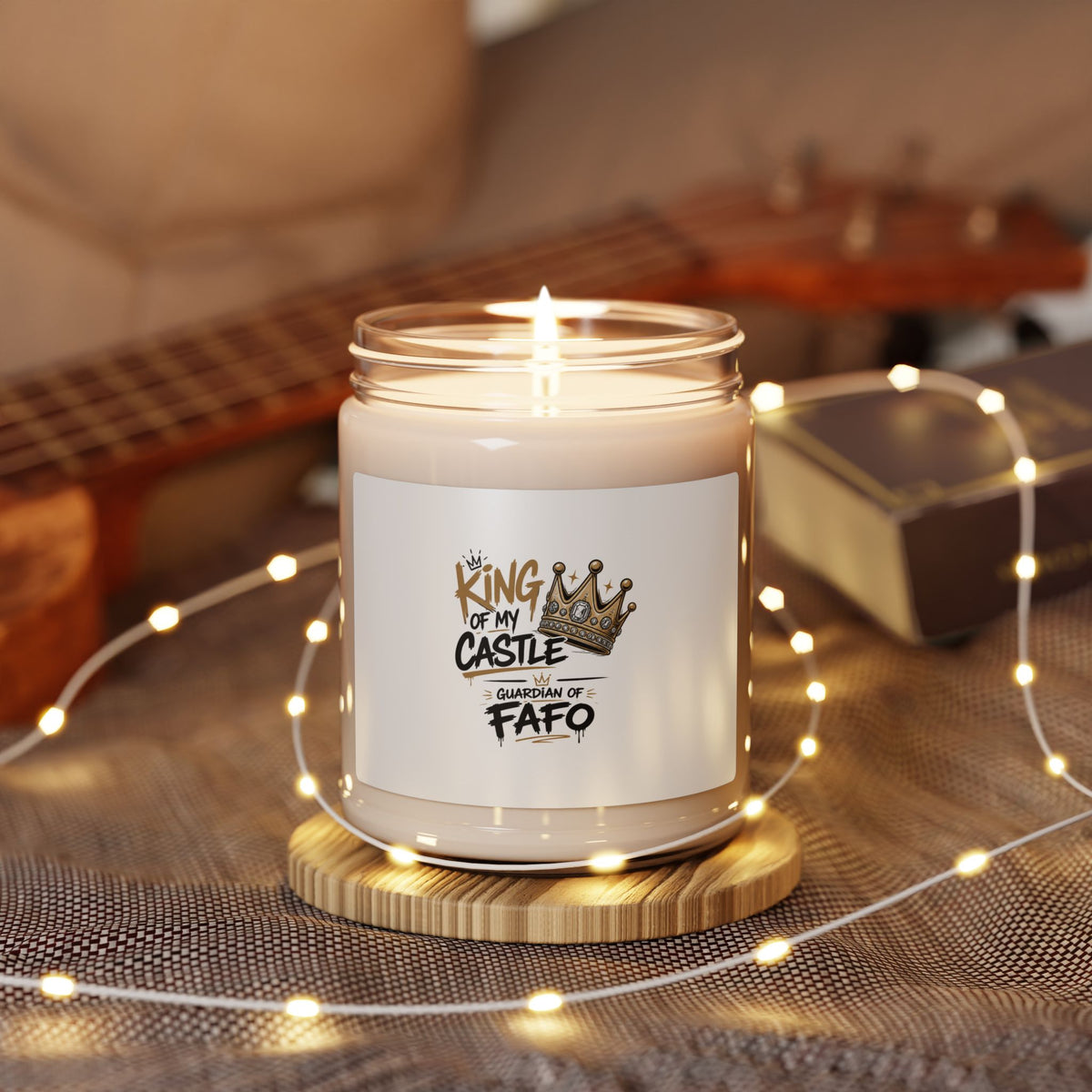 King of My Castle Scented Soy Candle — 9oz Aromatherapy Jar