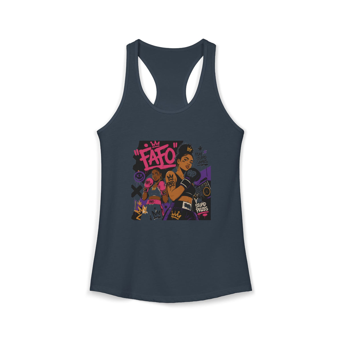 Women's sexy sassy FAFO Racerback Tank
