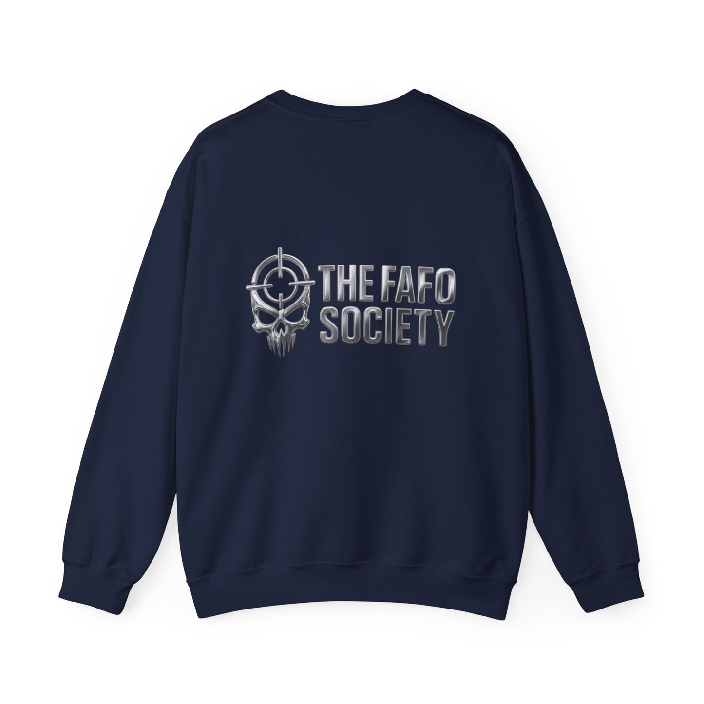 FAFO Society Biker Crewneck Sweatshirt