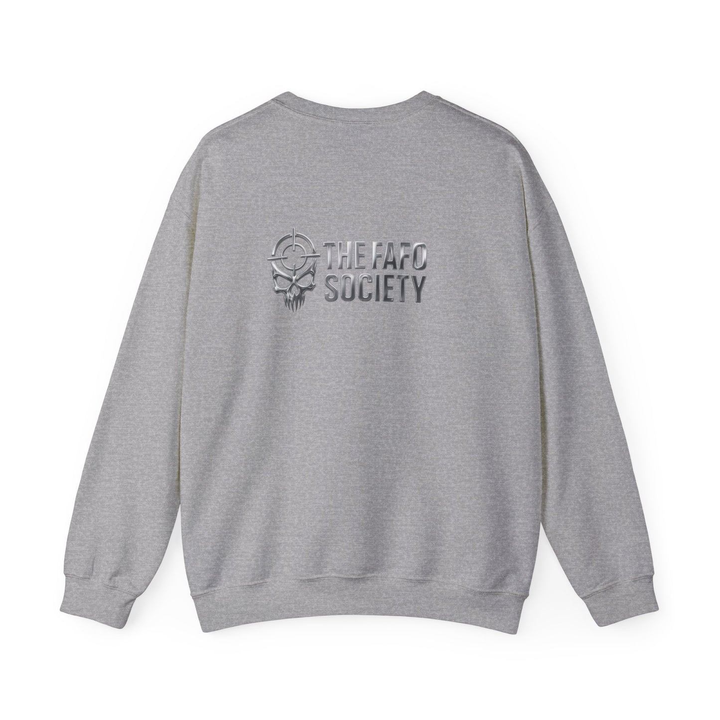 Satanic Demon Horror Crewneck Sweatshirt – 'Go' Graphic