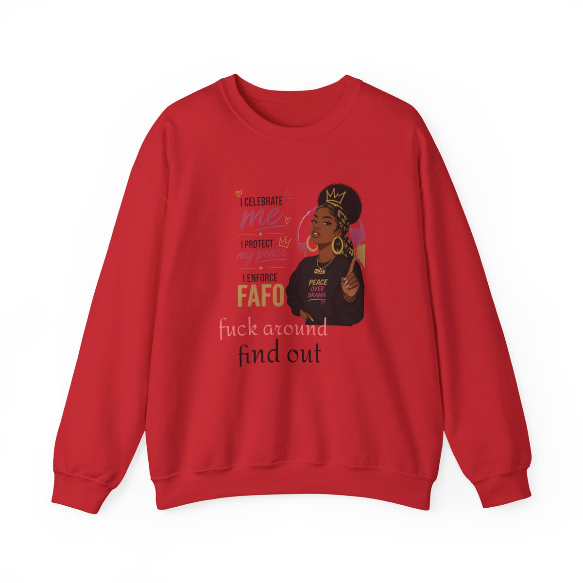 FAFO Society Crewneck Sweatshirt – "Fuck Around Find Out" Graphic