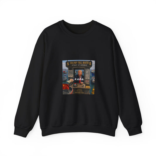 Vintage Arcade Poster Sweatshirt — "Realistic Tour Nights" Retro Gaming Crewneck