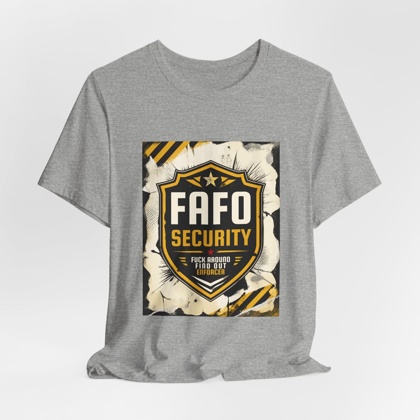FAFO Security Shield T-Shirt – Funny Protective Badge Tee