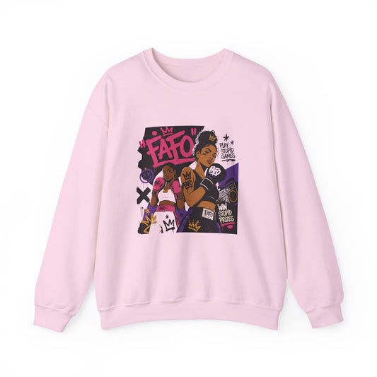 FAFO Society Crewneck Sweatshirt – Urban Graphic Streetwear