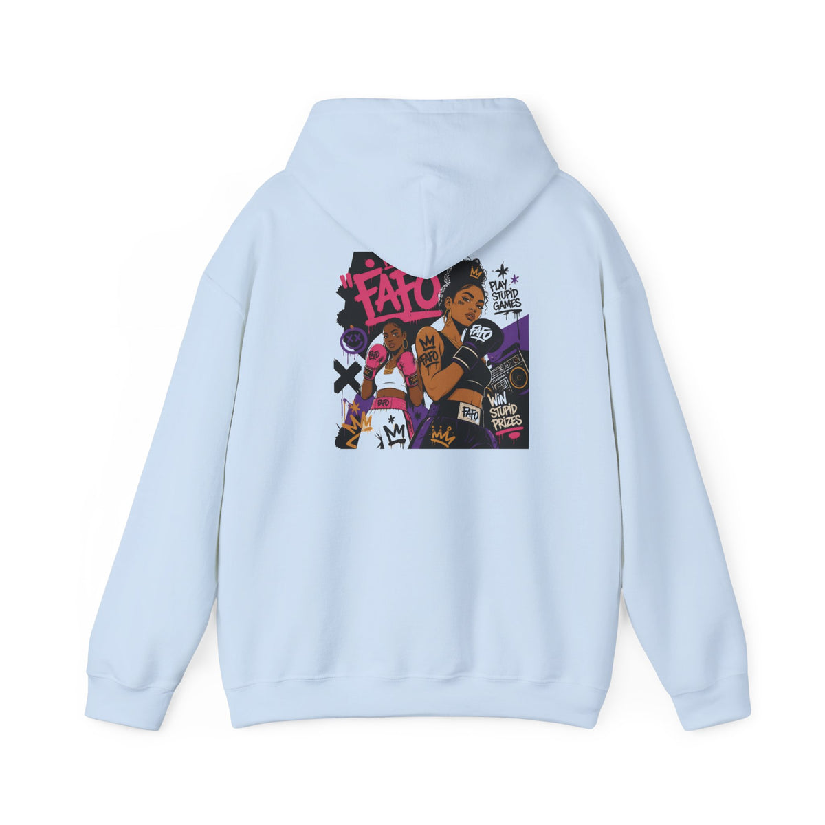 The Fayo Society Hoodie — Graphic Streetwear Pullover with Back Art
