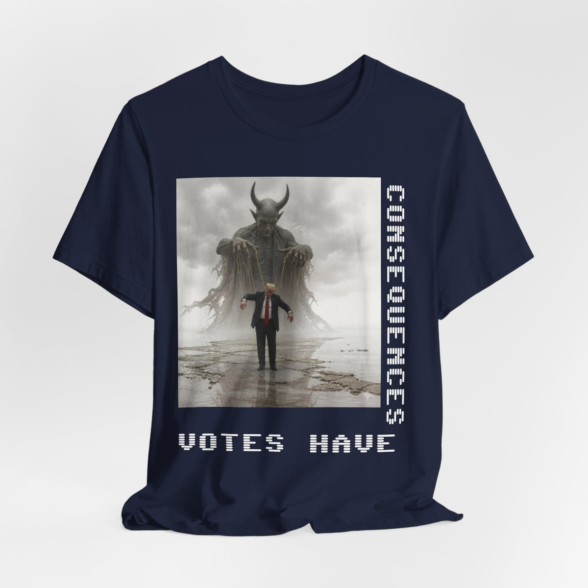 Consequences Matter Tee — "Votes Have Consequences" Political Graphic T-Shirt