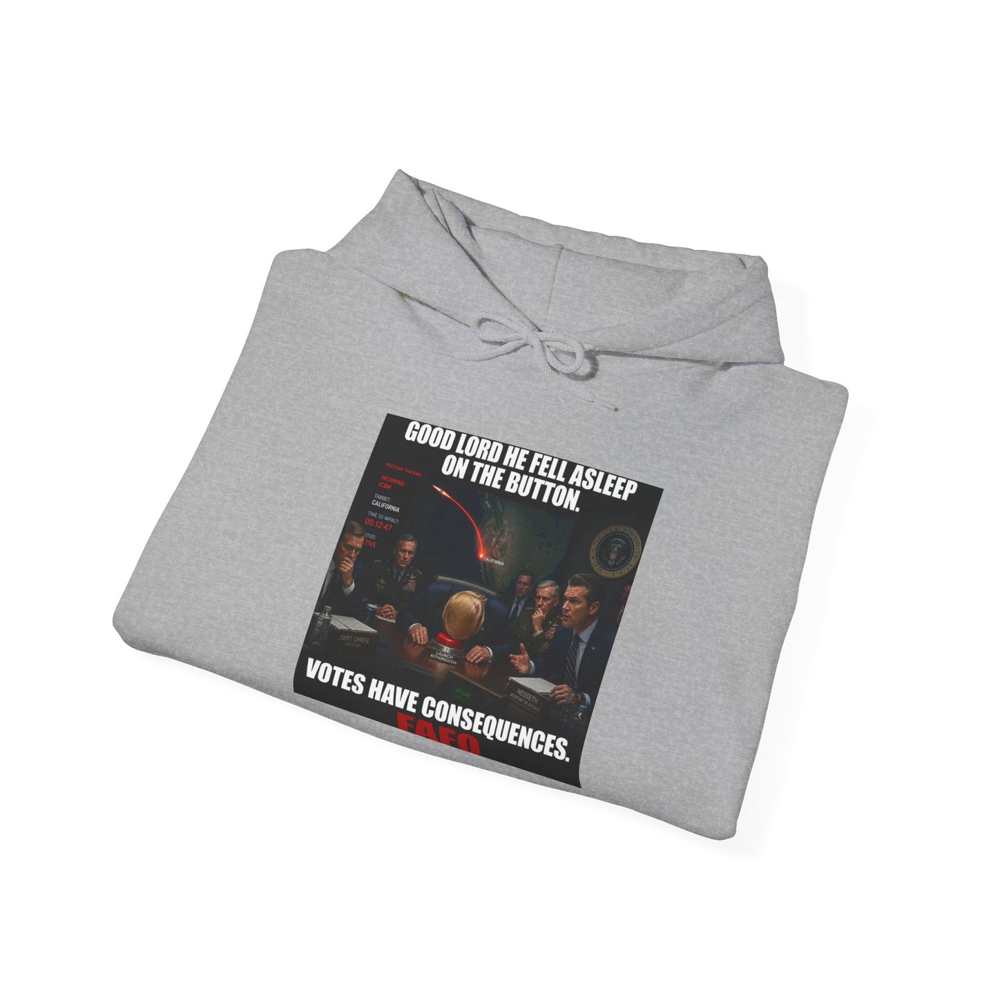 “Votes Have Consequences” Hoodie — Political Statement Pullover