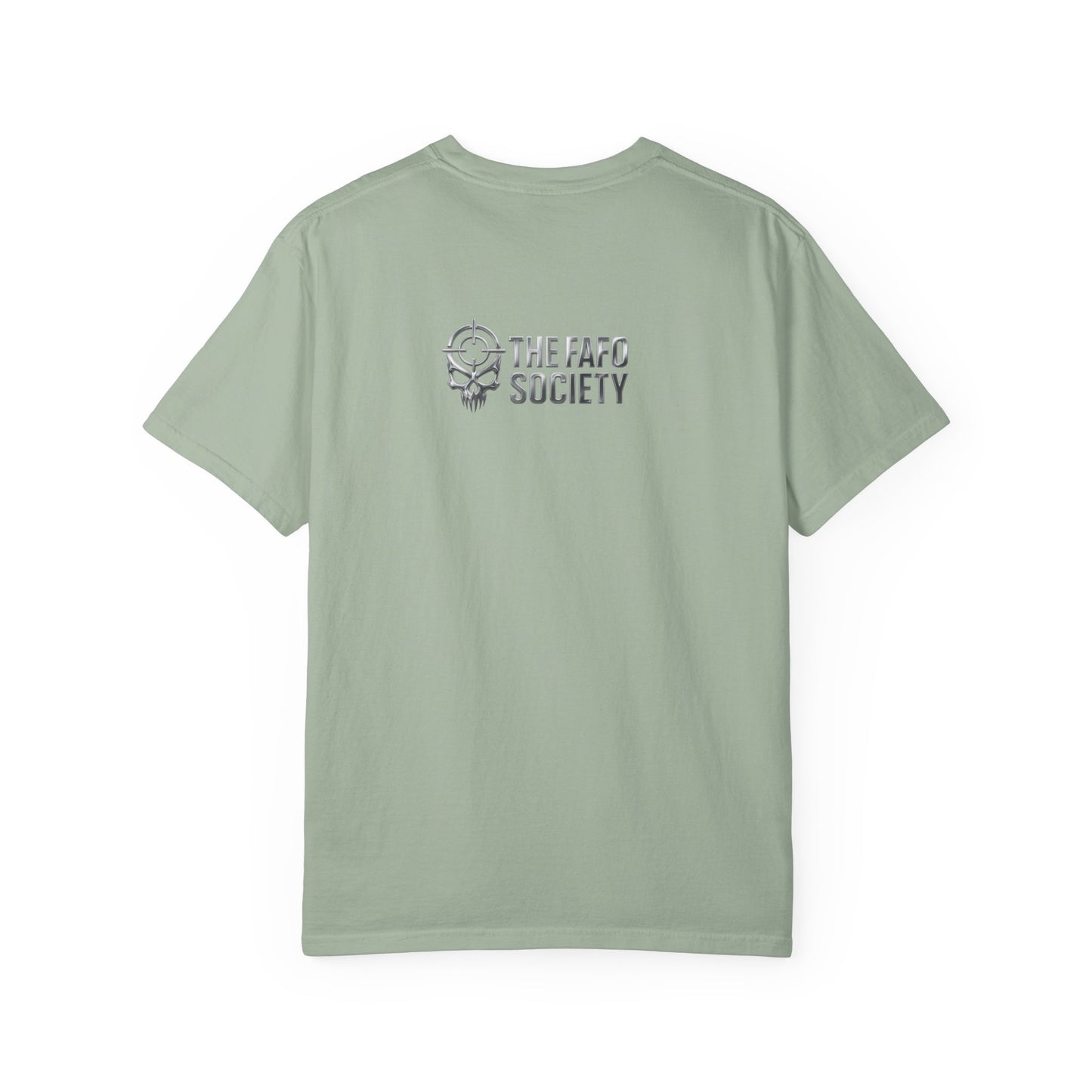 Political Clown Tee — "If You Fucked Around You're Finding Out" Garment-Dyed T-Shirt