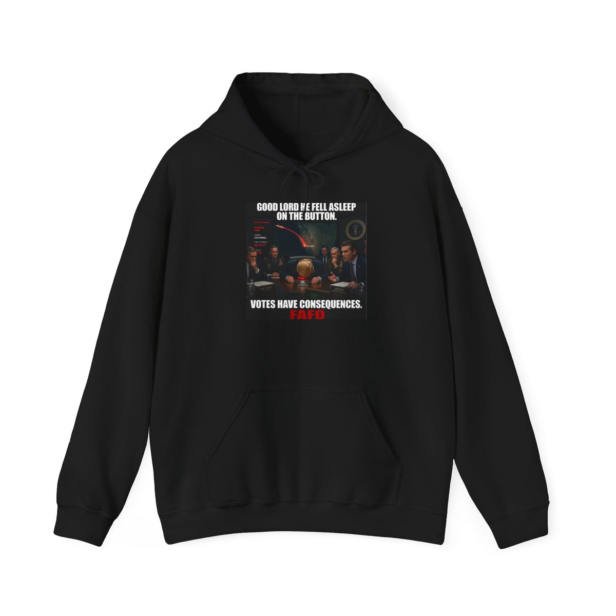 “Votes Have Consequences” Hoodie — Political Statement Pullover