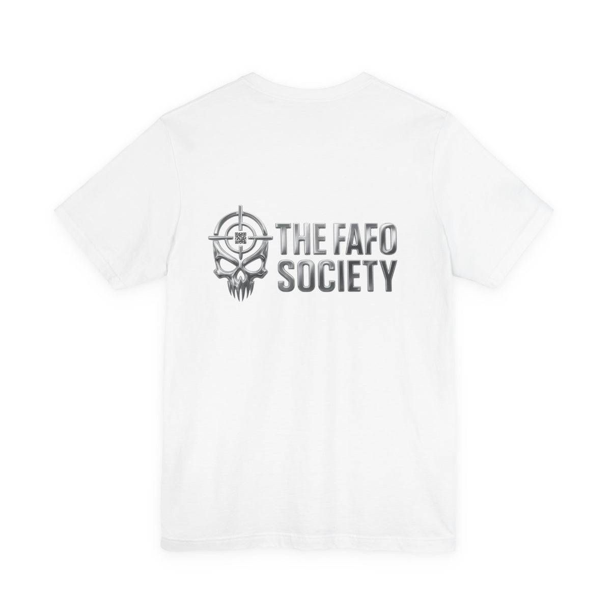 White Tee — 'Fate' Anime-Style Graphic T-Shirt