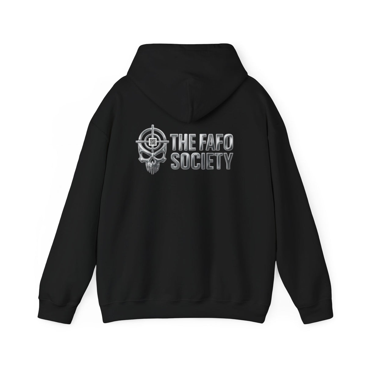 Hoodie — DNA Spiral Graphic "The FaFo Society" Back Logo