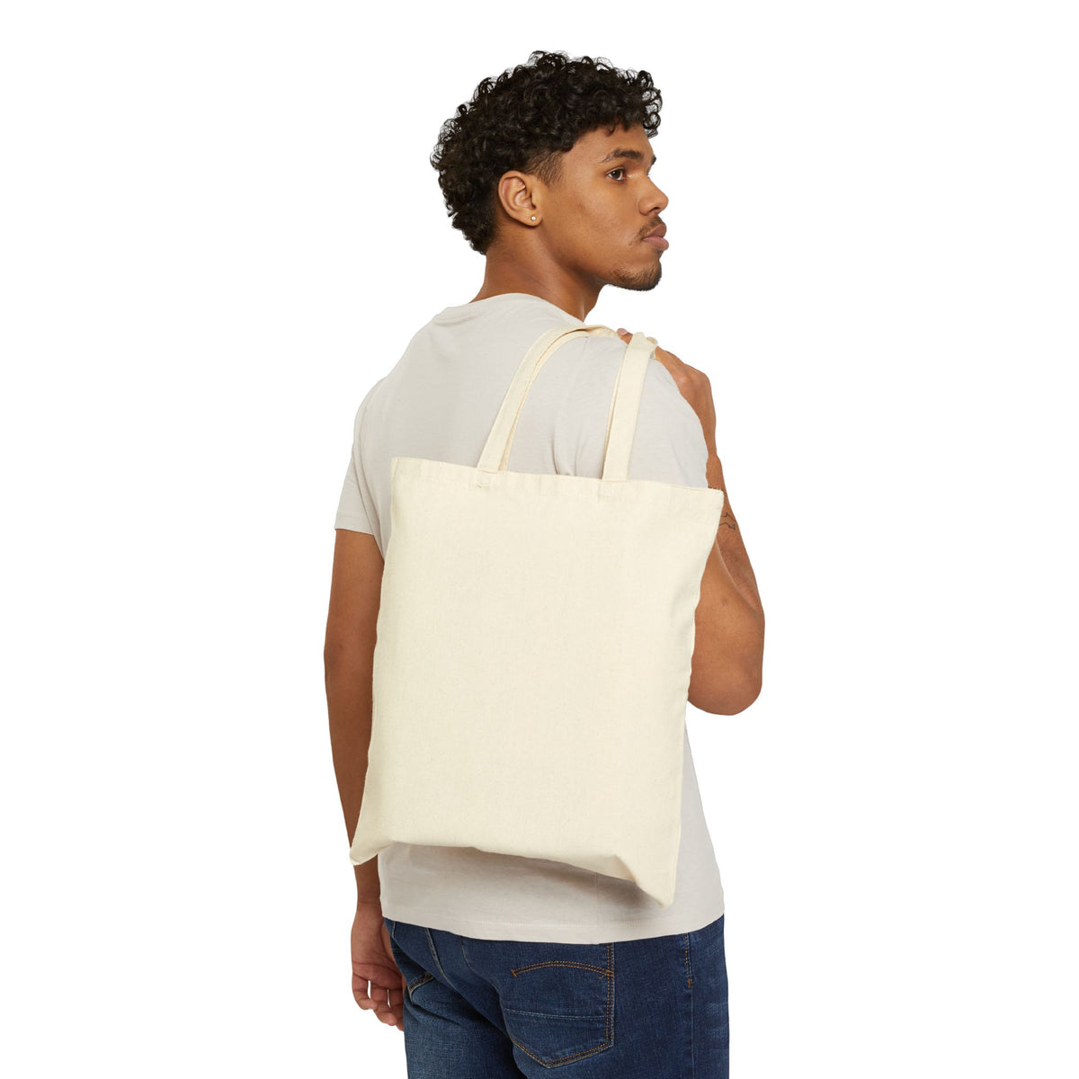 Tote Bag — "Undiagnosed" Minimal Canvas Shopper (eco-friendly everyday tote)