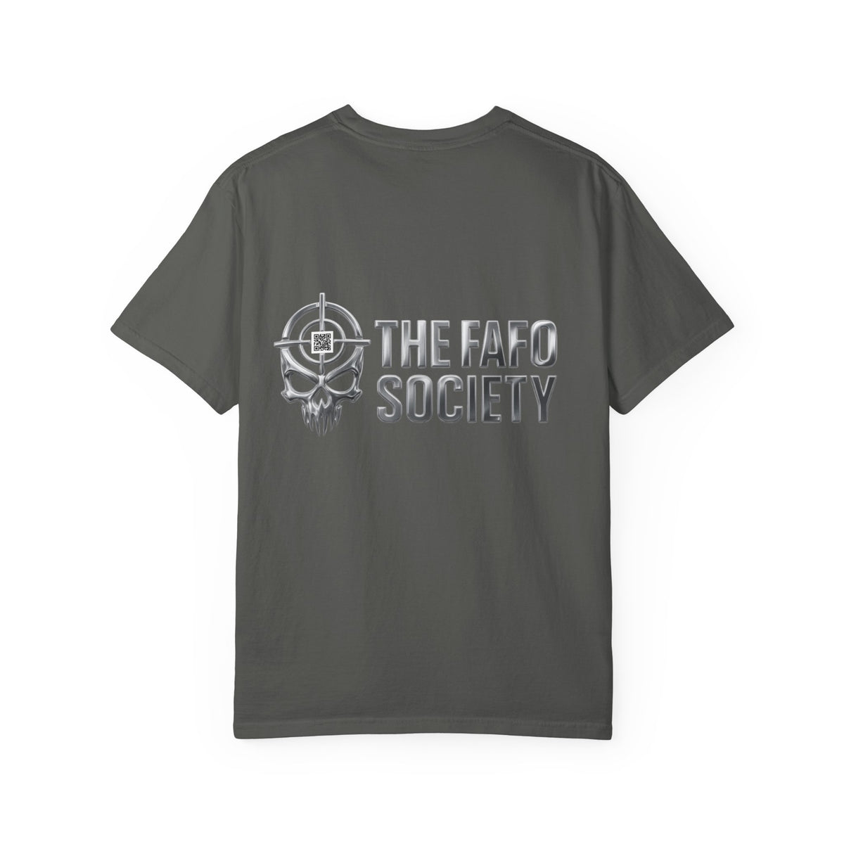 T-Shirt — Cute Dark Humor 'Not Being a Serial Killer' Graphic Tee (The FAFO Society Back)