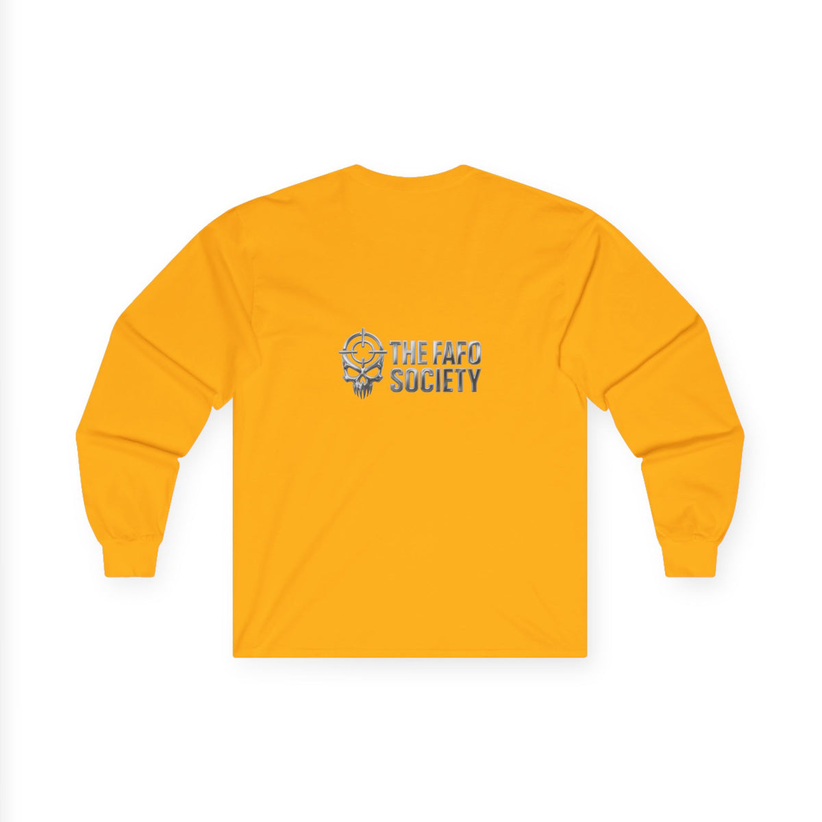 Long Sleeve Tee — Retro Arcade Collage "Trump Toll Booth" Design