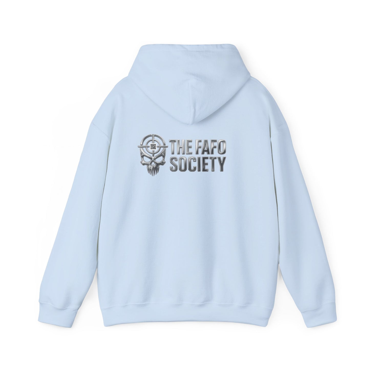 Cozy Crew Crown Hoodie – 'FAFO' Small Chest Graphic