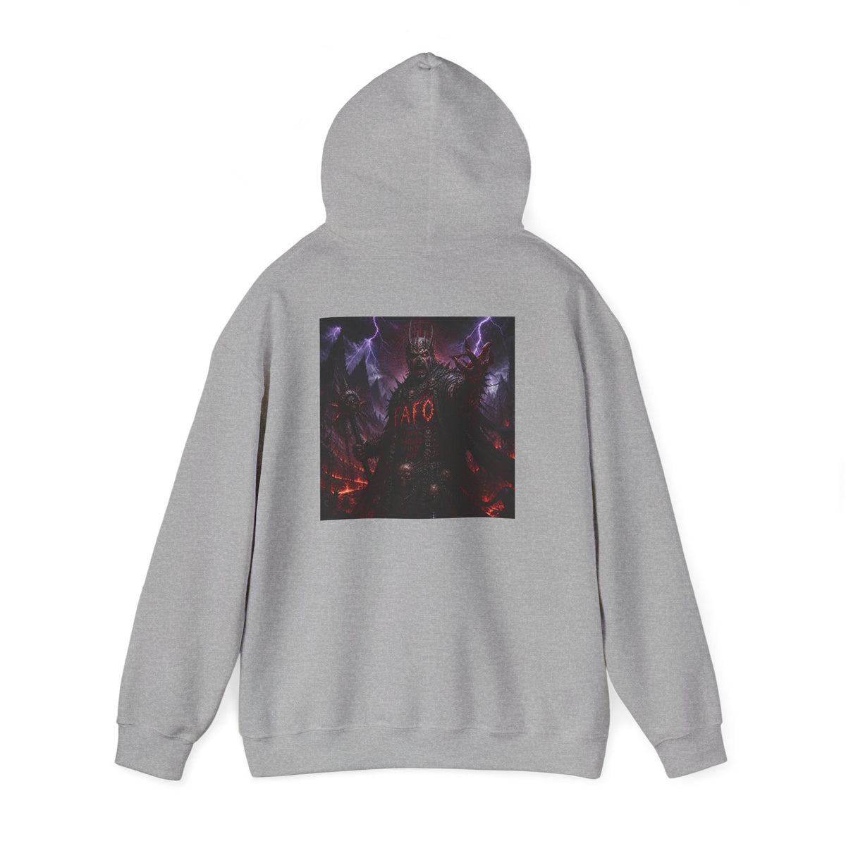 Hoodie — Dark Neon Aesthetic “AFRO” Graphic Pullover