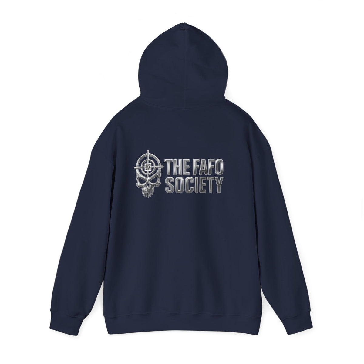 Hoodie — DNA Spiral Graphic "The FaFo Society" Back Logo