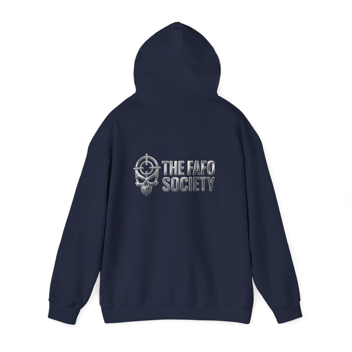 FAFO Protest Hoodie — Bold Graphic Hoodie with Raised Fist Sign