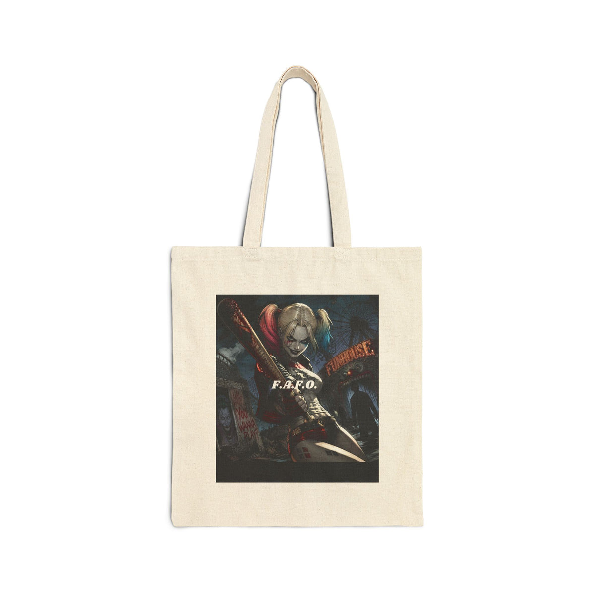 Cotton Canvas Tote Bag