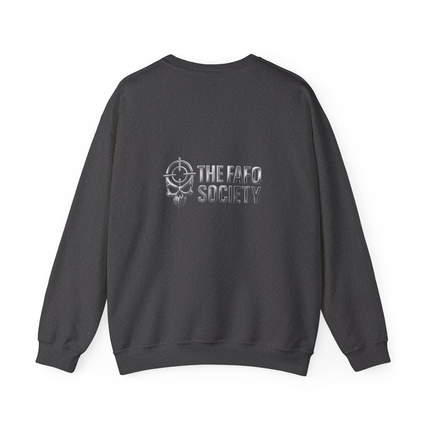 Crewneck Sweatshirt — FAFO 'I'm on 500mg of fukitol and 300mg of Gosukadik' Funny Sarcastic Graphic