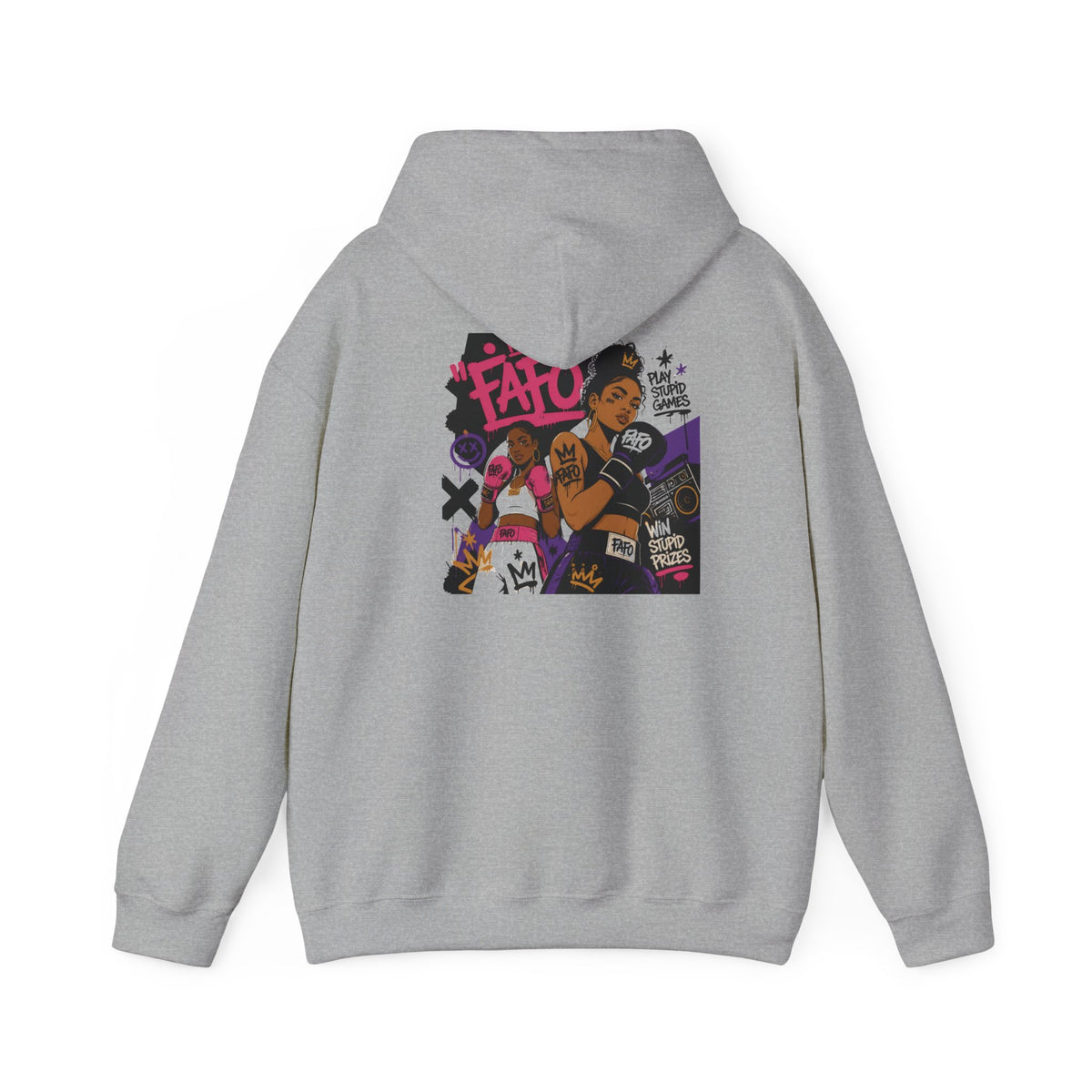 The Fayo Society Hoodie — Graphic Streetwear Pullover with Back Art