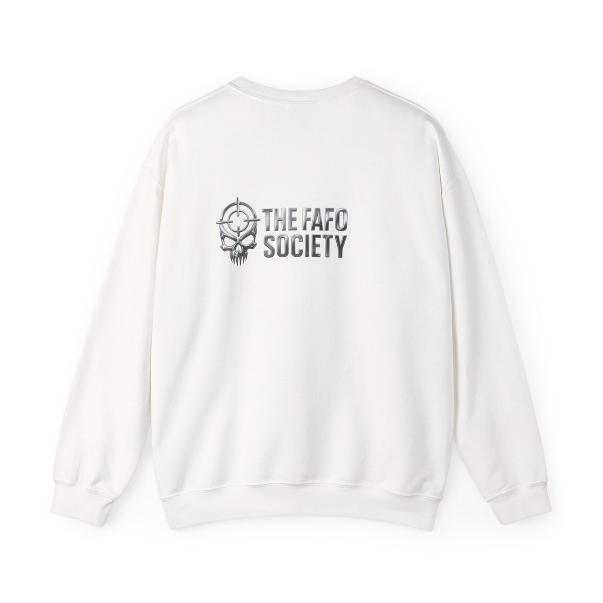 Political Satire Crewneck Sweatshirt — 'Trump Toll Booth' Graphic