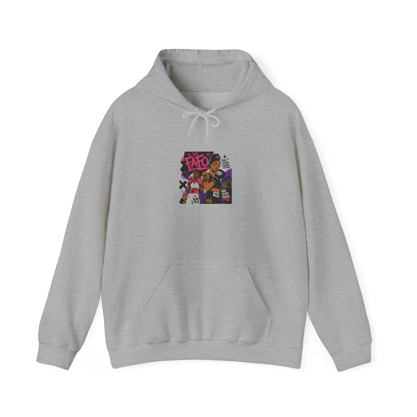 Faro Graffiti Art Hoodie — Urban Streetwear Pullover