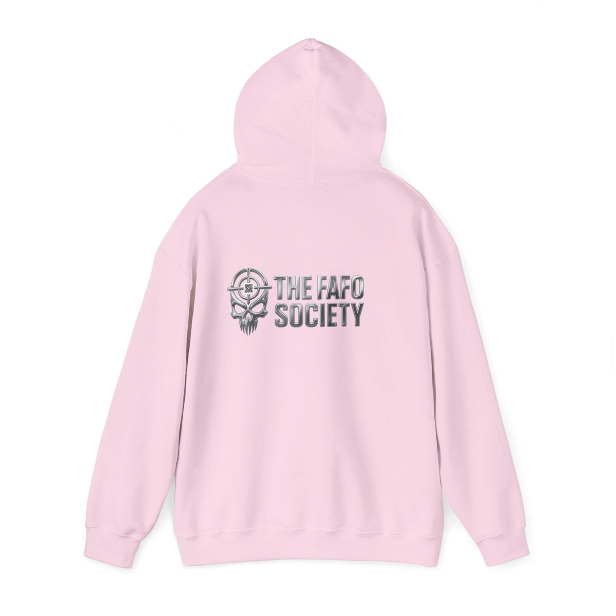 Cozy Crew Crown Hoodie – 'FAFO' Small Chest Graphic