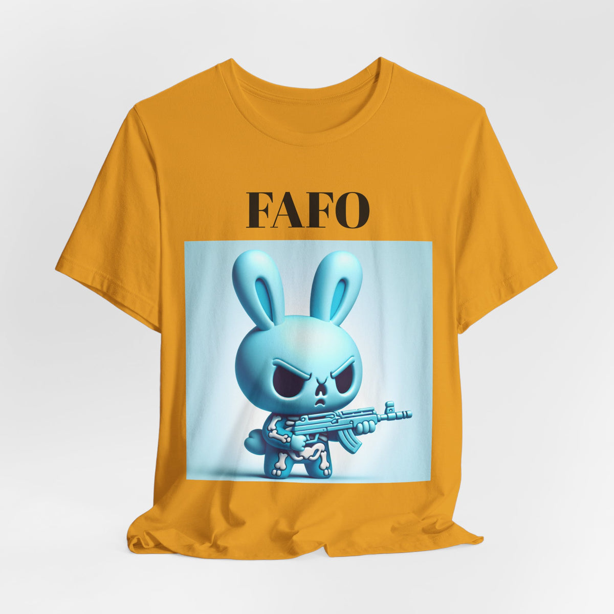 FAFO Bunny Tee – 'Proud Member of the FAFO Society' Graphic T-Shirt