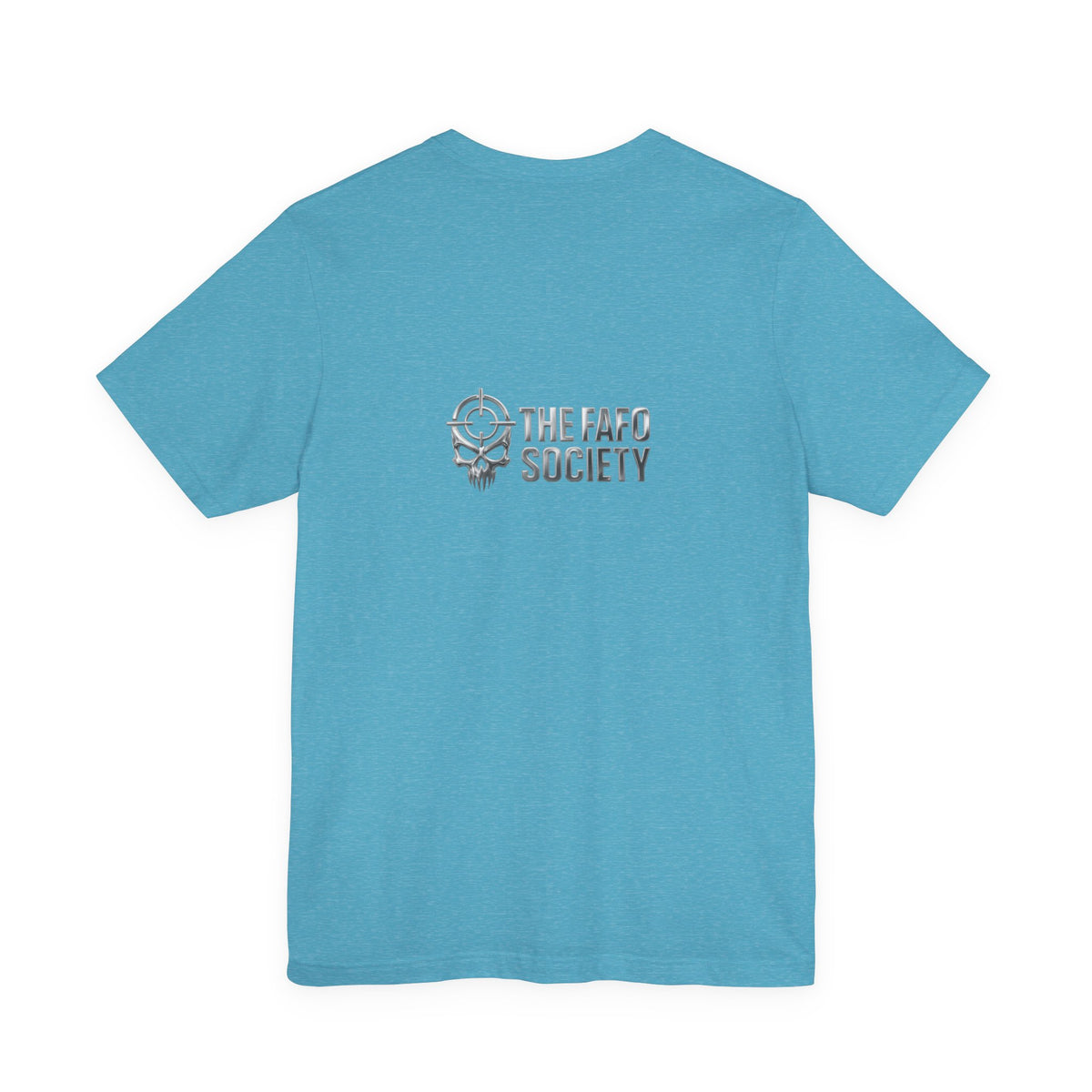 Sunset Middle Finger Graphic Tee – 'FAHO' Casual Statement T-Shirt