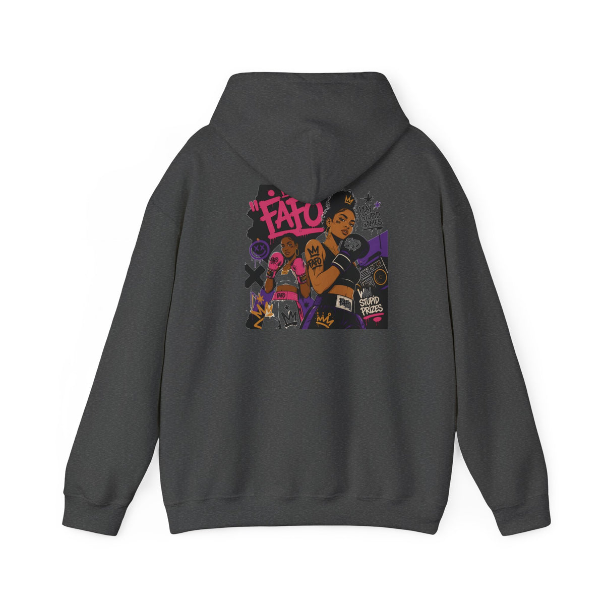 The Fayo Society Hoodie — Graphic Streetwear Pullover with Back Art