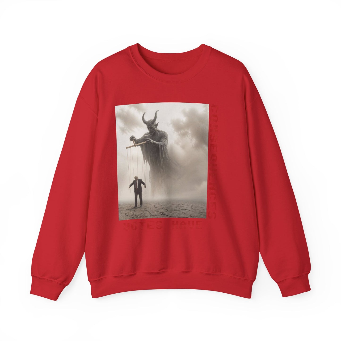 Consequences Have Votes Crewneck Sweatshirt — The FAFO Society Graphic Sweatshirt