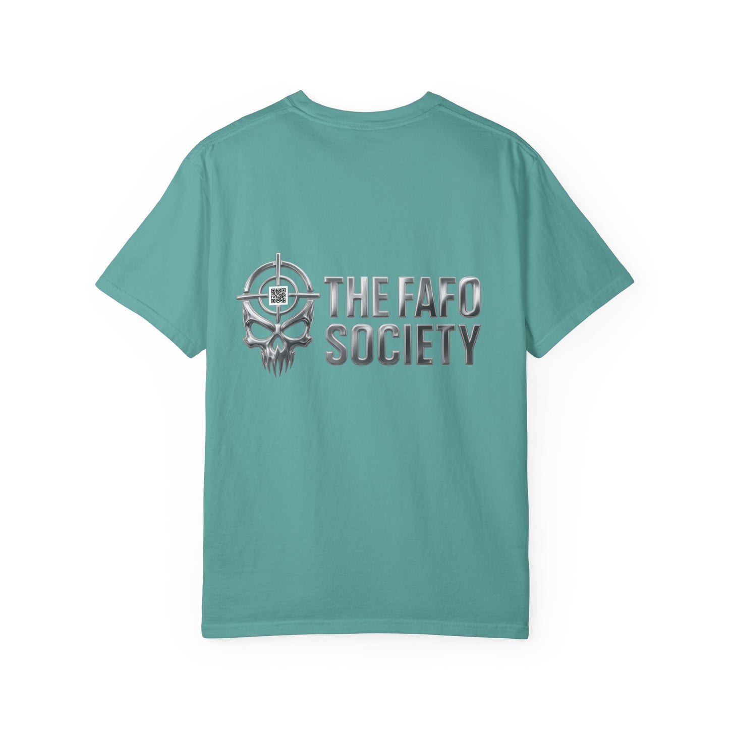 T-Shirt — Cute Dark Humor 'Not Being a Serial Killer' Graphic Tee (The FAFO Society Back)