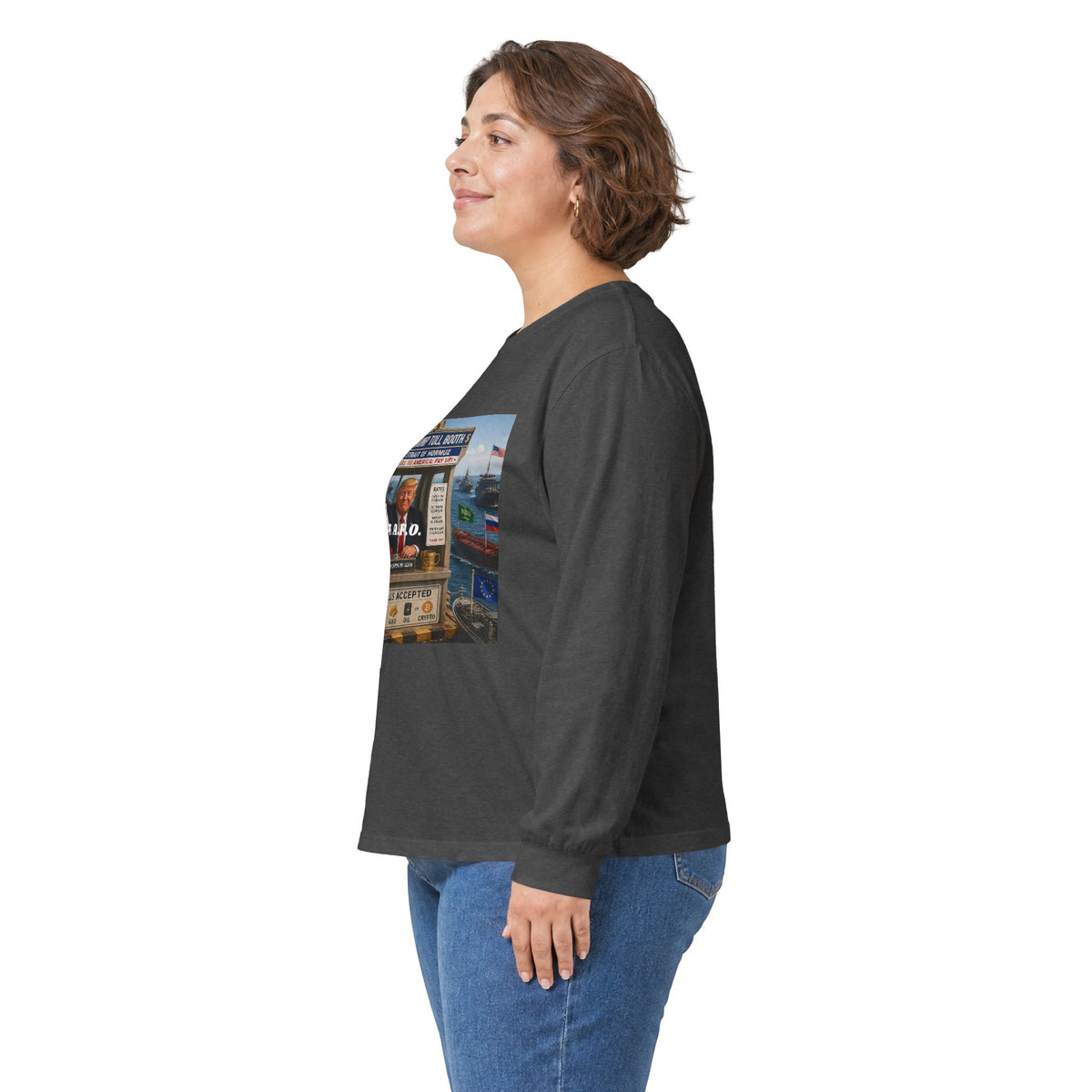 The FAFO Society Long Sleeve Tee — Vintage Carnival Ticket Booth Graphic