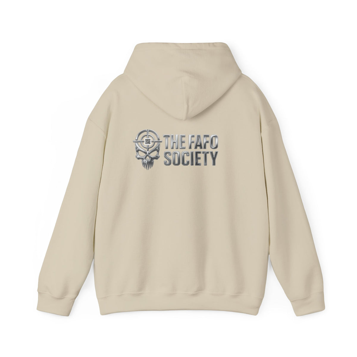 Cozy Crew Crown Hoodie – 'FAFO' Small Chest Graphic