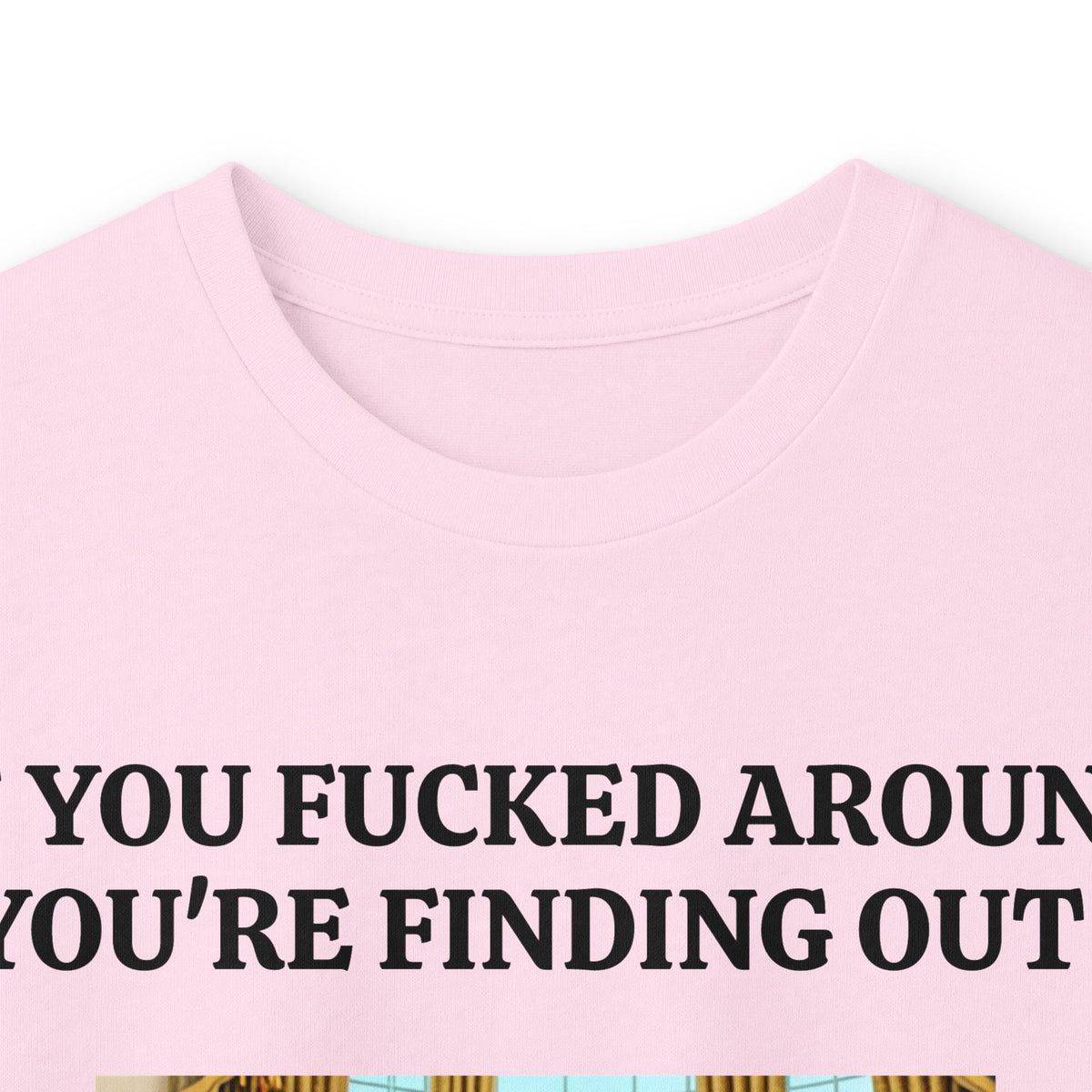 Political Satire Long Sleeve Tee — "If You Fucked Around You're Finding Out" (FAFO Society)
