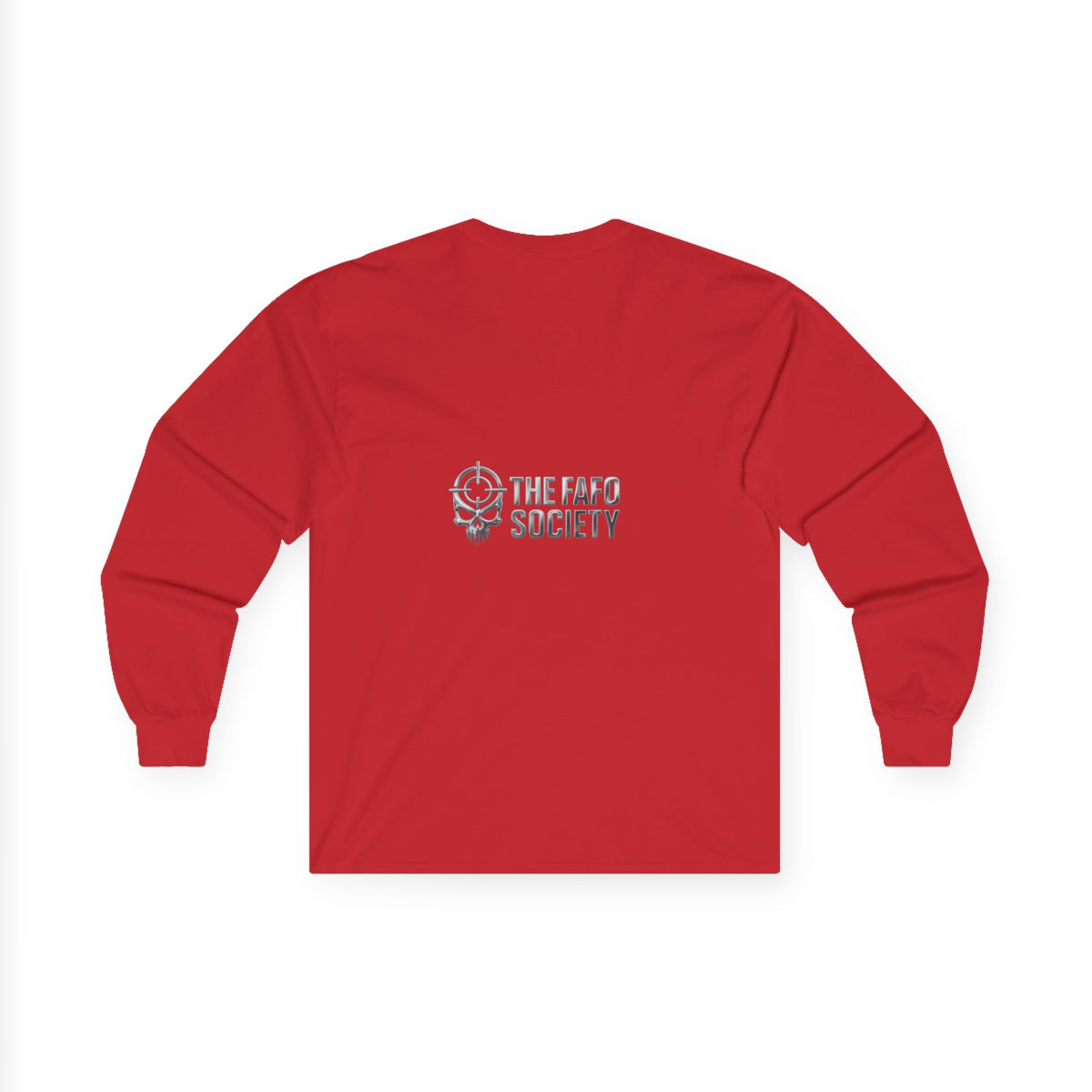 The FAFO Society Long Sleeve Tee — Vintage Carnival Ticket Booth Graphic
