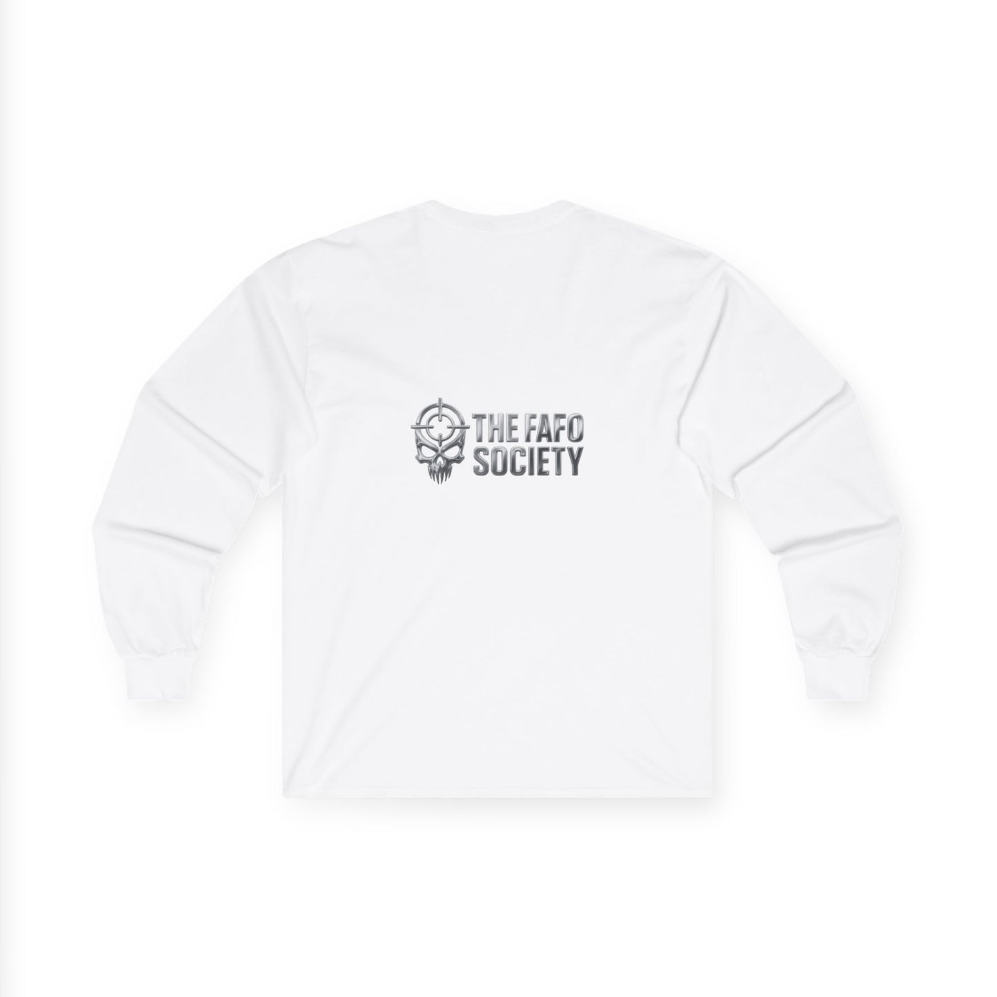 Long Sleeve Tee — Retro Arcade Collage "Trump Toll Booth" Design