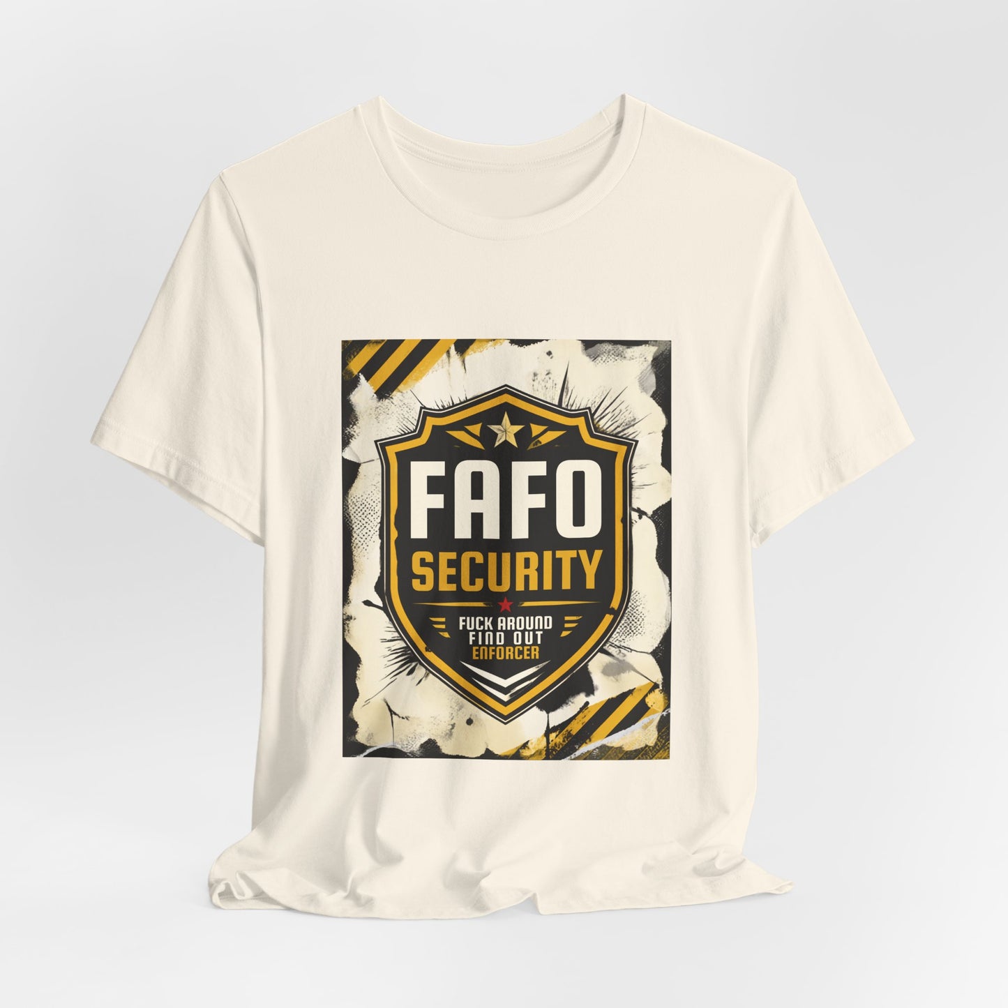 FAFO Security Shield T-Shirt – Funny Protective Badge Tee