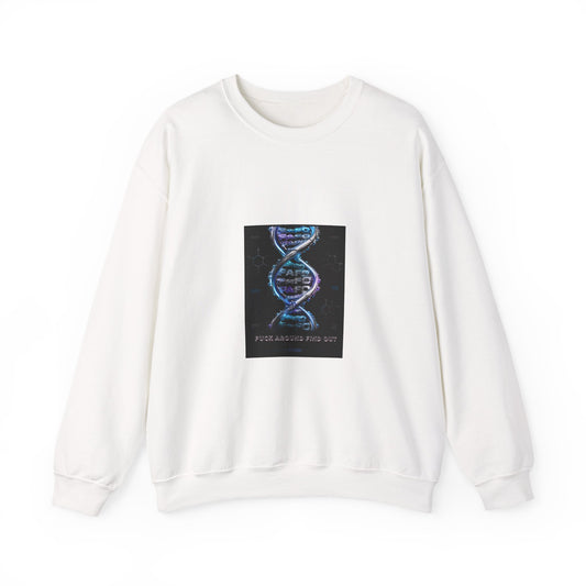 DNA Strand Graphic Sweatshirt — Paleo Ancestry Science Crewneck