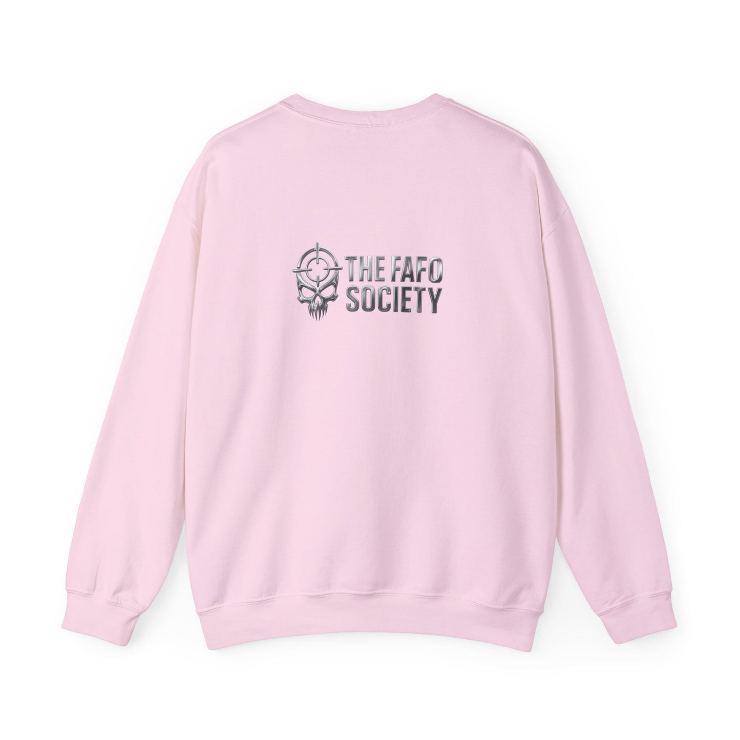 Graphic Crewneck Sweatshirt — 'The FAFO Society' Cold Patrol Artwork