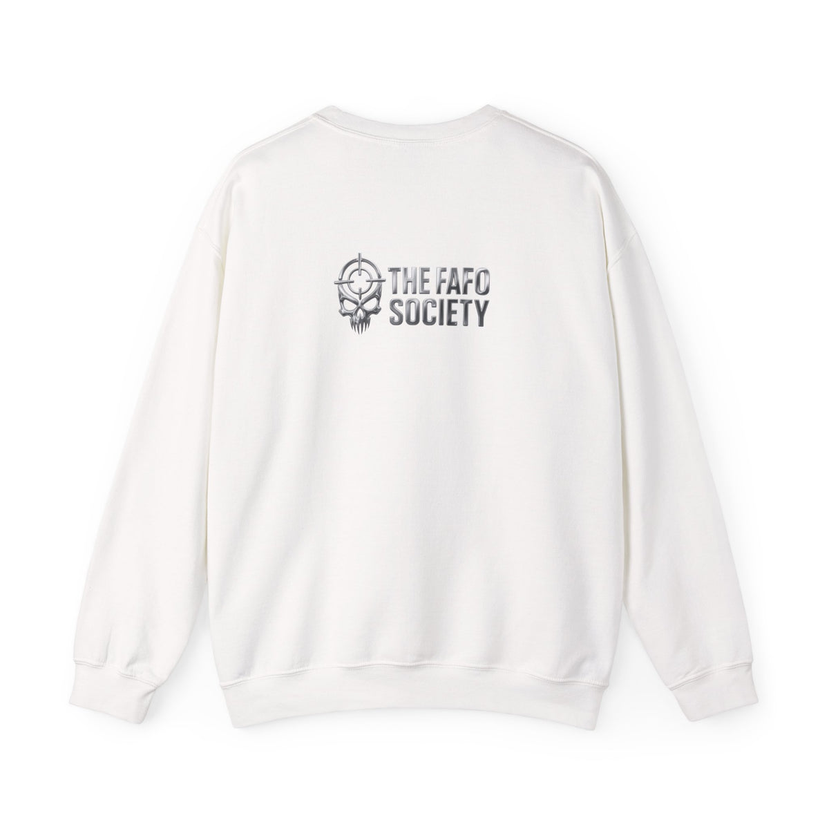 Horror Clown Crewneck Sweatshirt — 'The FAFO Society' Graphic