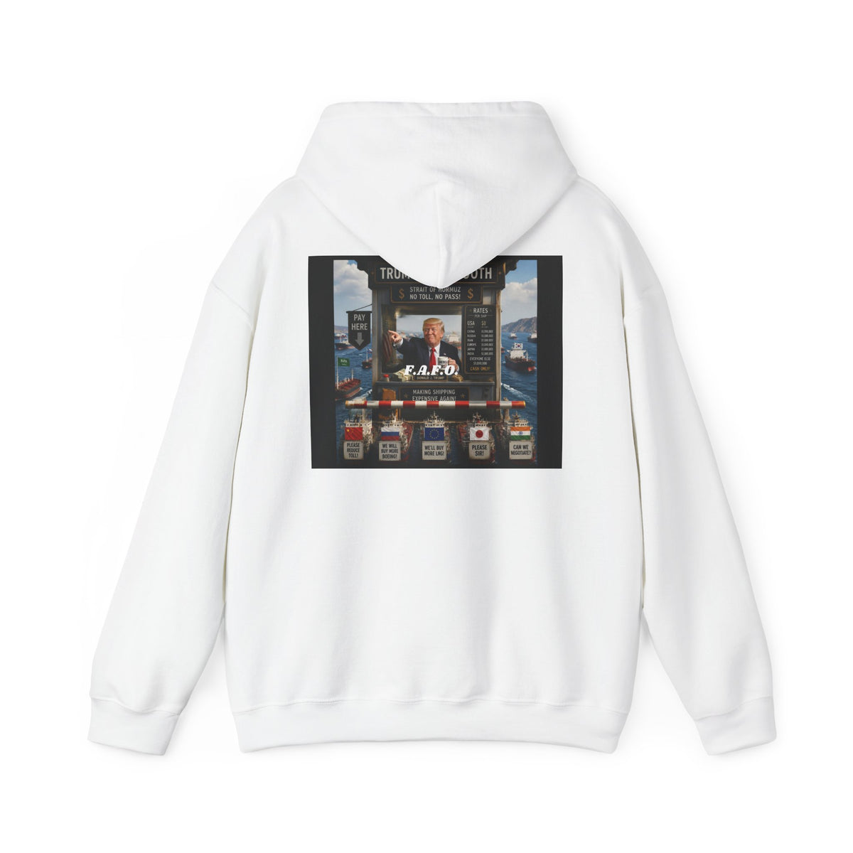Hoodie — Retro Arcade Game Console Graphic Pullover