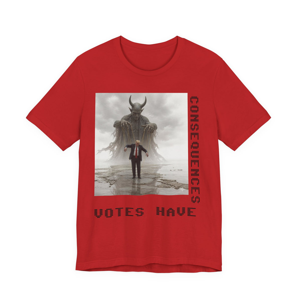 Consequences Matter Tee — "Votes Have Consequences" Political Graphic T-Shirt