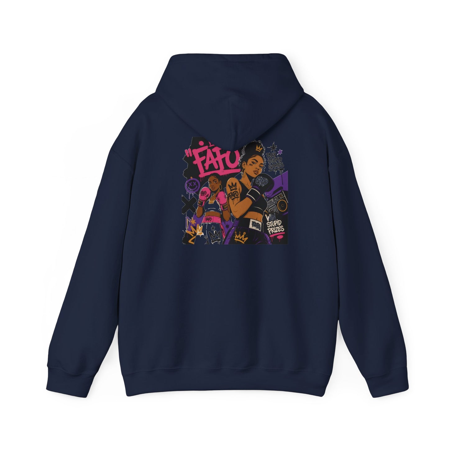The Fayo Society Hoodie — Graphic Streetwear Pullover with Back Art