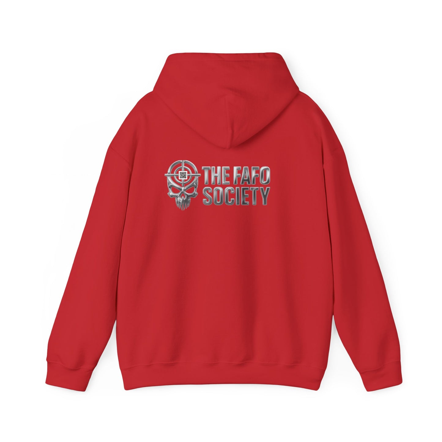 Cozy Crew Crown Hoodie – 'FAFO' Small Chest Graphic