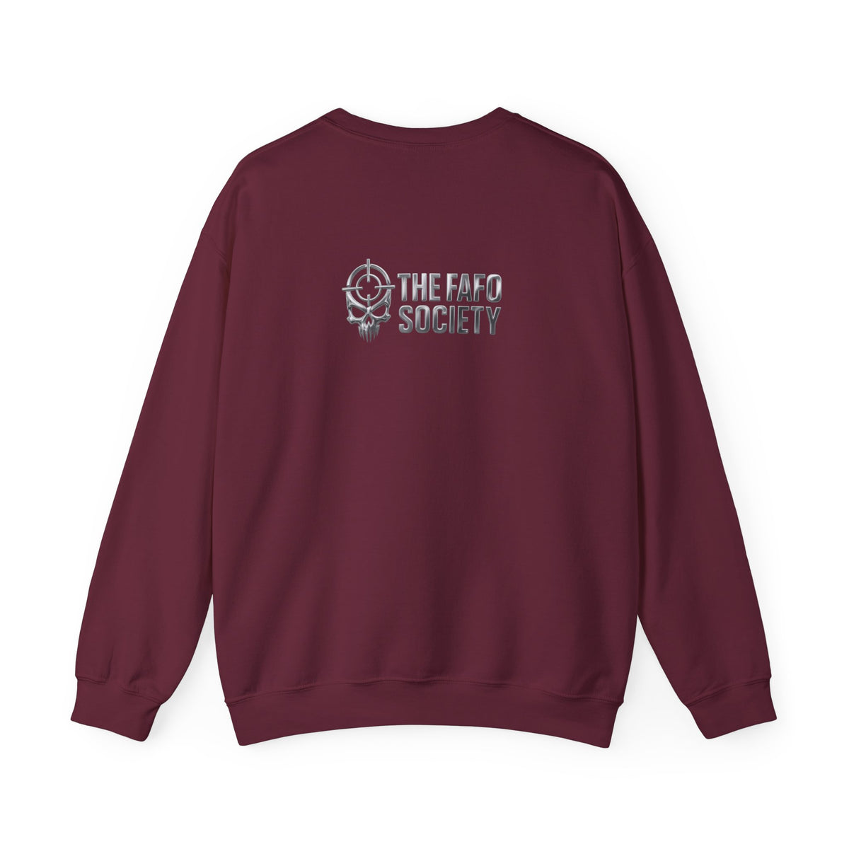 Horror Clown Crewneck Sweatshirt — 'The FAFO Society' Graphic