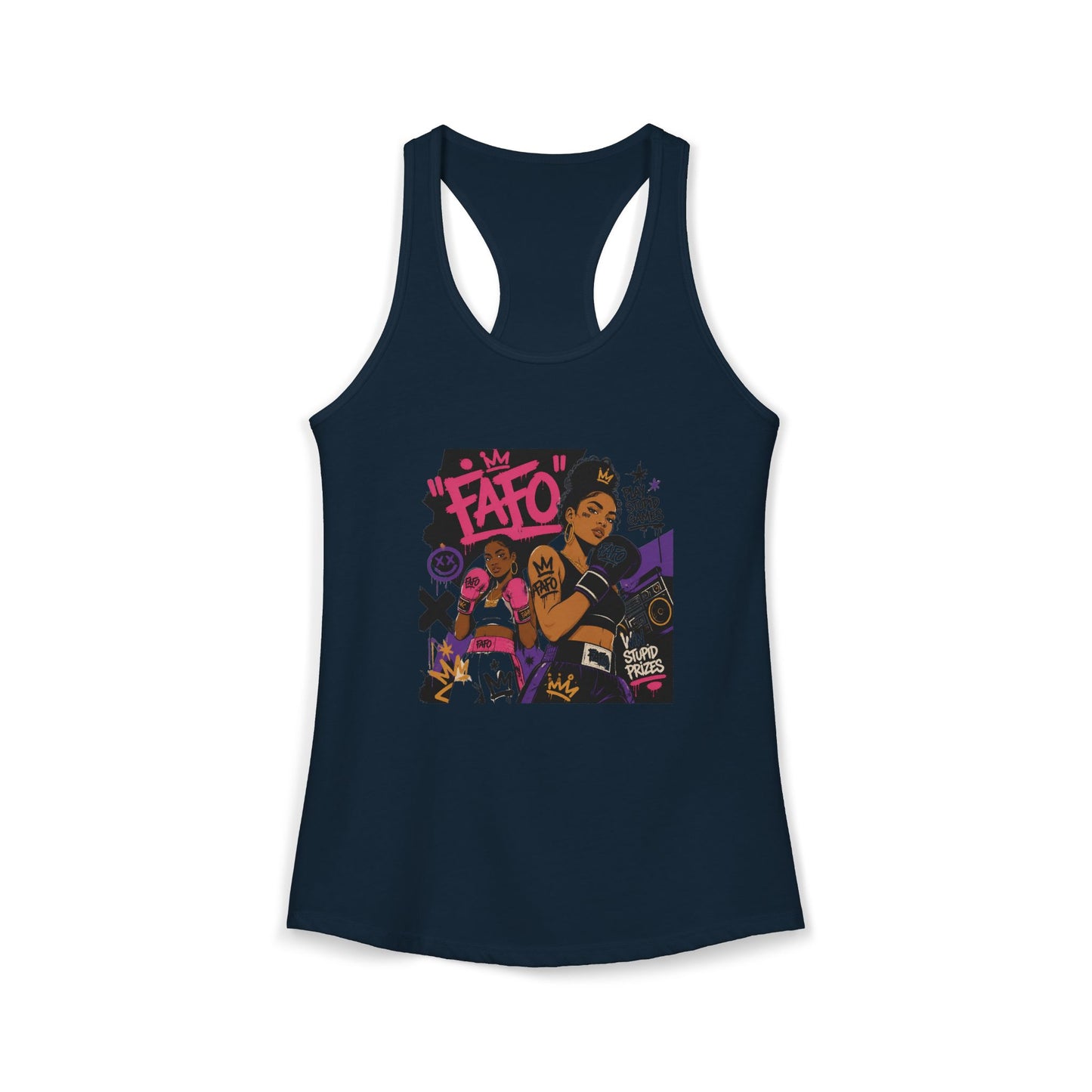 Women's sexy sassy FAFO Racerback Tank
